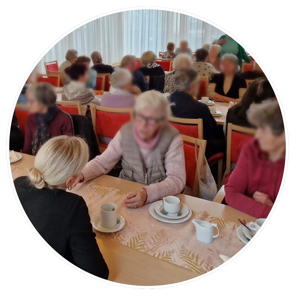 Kaffee- und Kuchennachmittag des Fördervereins Begegnungsstätte Seniorenzentrum Hüttlingen